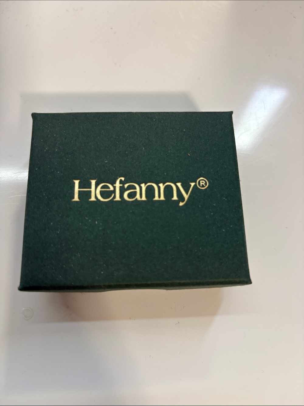 Men's Accessories Jewelry Box - Dark Green ring